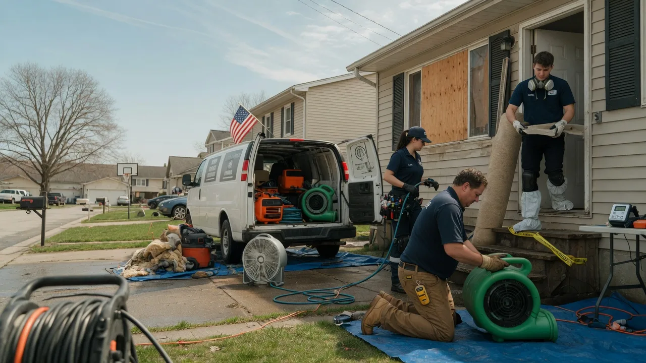 Water Damage Restoration in Buncombe, IL near me